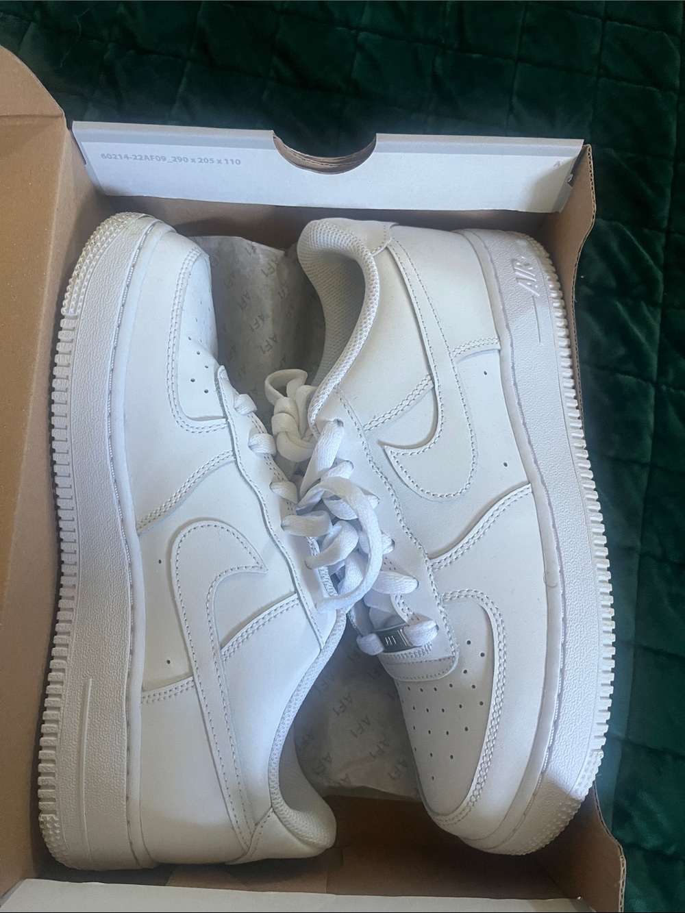 Nike White Air Force 1s